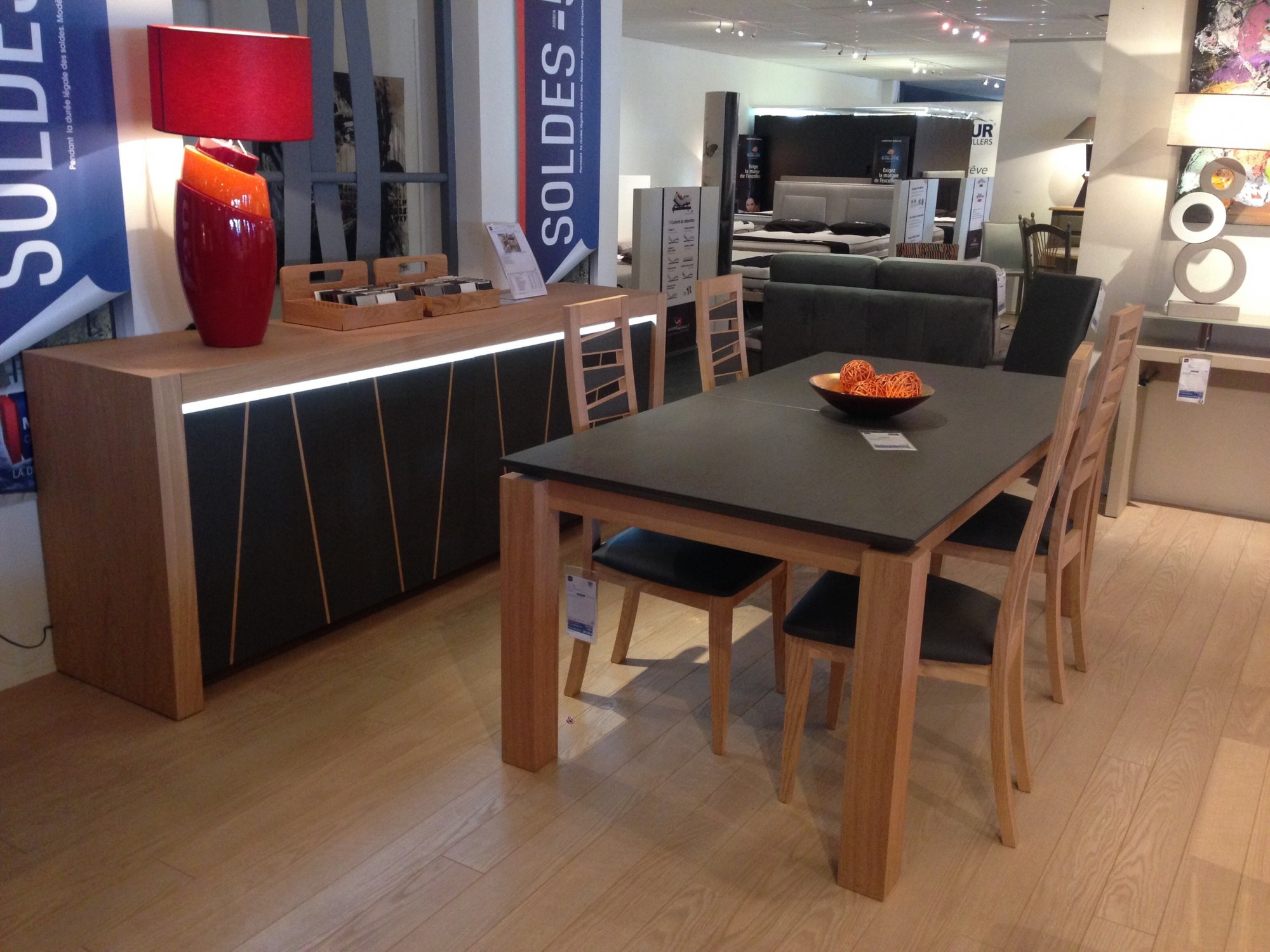salle manger alpha moderne toulon mobilier de france pour magasin meuble manger587f dd