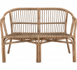 Mobilier De Jardin Alinea Charmant Banc De Jardin En Rotin Naturel 2 Places Seville