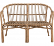 Mobilier De Jardin Alinea Charmant Banc De Jardin En Rotin Naturel 2 Places Seville