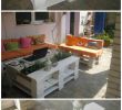 Mobilier De Jardin En Palette Best Of Sto Od Paleta Sa Cve‡em Pallet Coffee Table with Planter