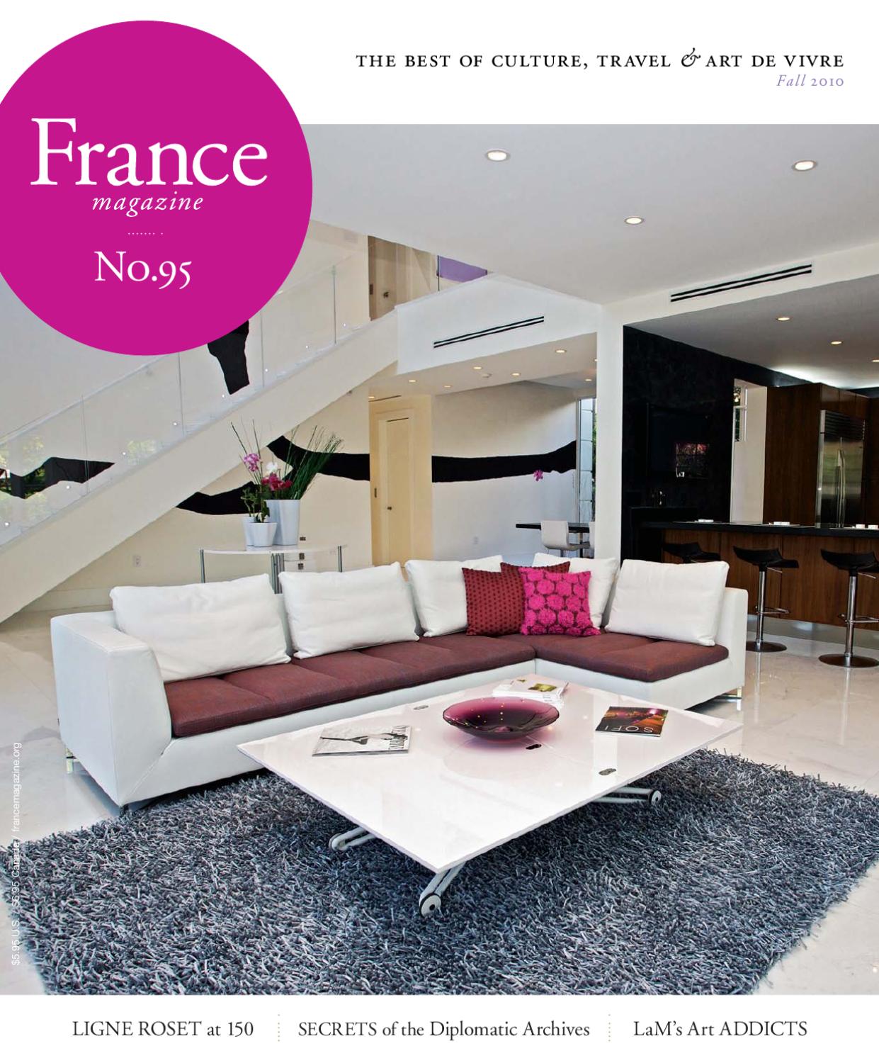 Mobilier De Veranda Design Génial France Magazine 95 Fall 2010 by France Magazine issuu