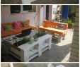 Mobilier Jardin Palette Génial Sto Od Paleta Sa Cve‡em Pallet Coffee Table with Planter
