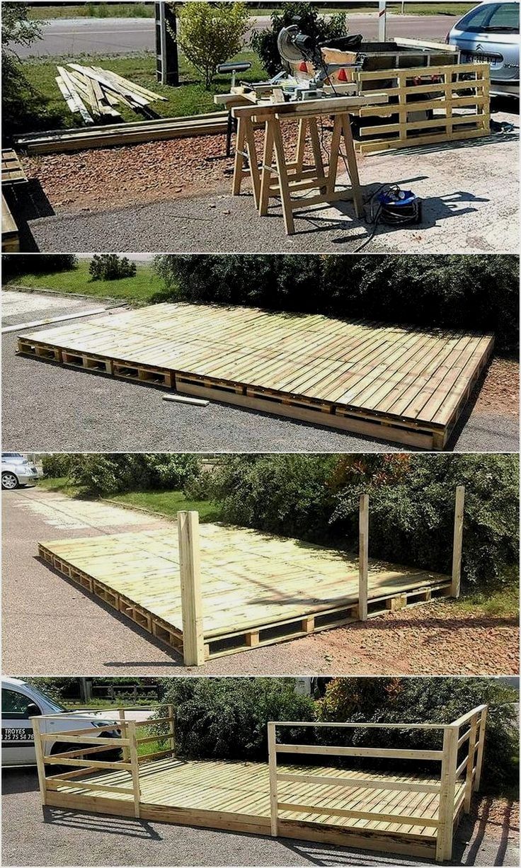 Mobilier Jardin Palette Nouveau Diy Palletwood Deck