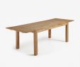 Mobilier Outdoor Nouveau isbel Extendable Table 120 200 X 75 Cm