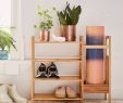 Mobilier Petit Espace Best Of Bamboo Entryway Shelf organiser