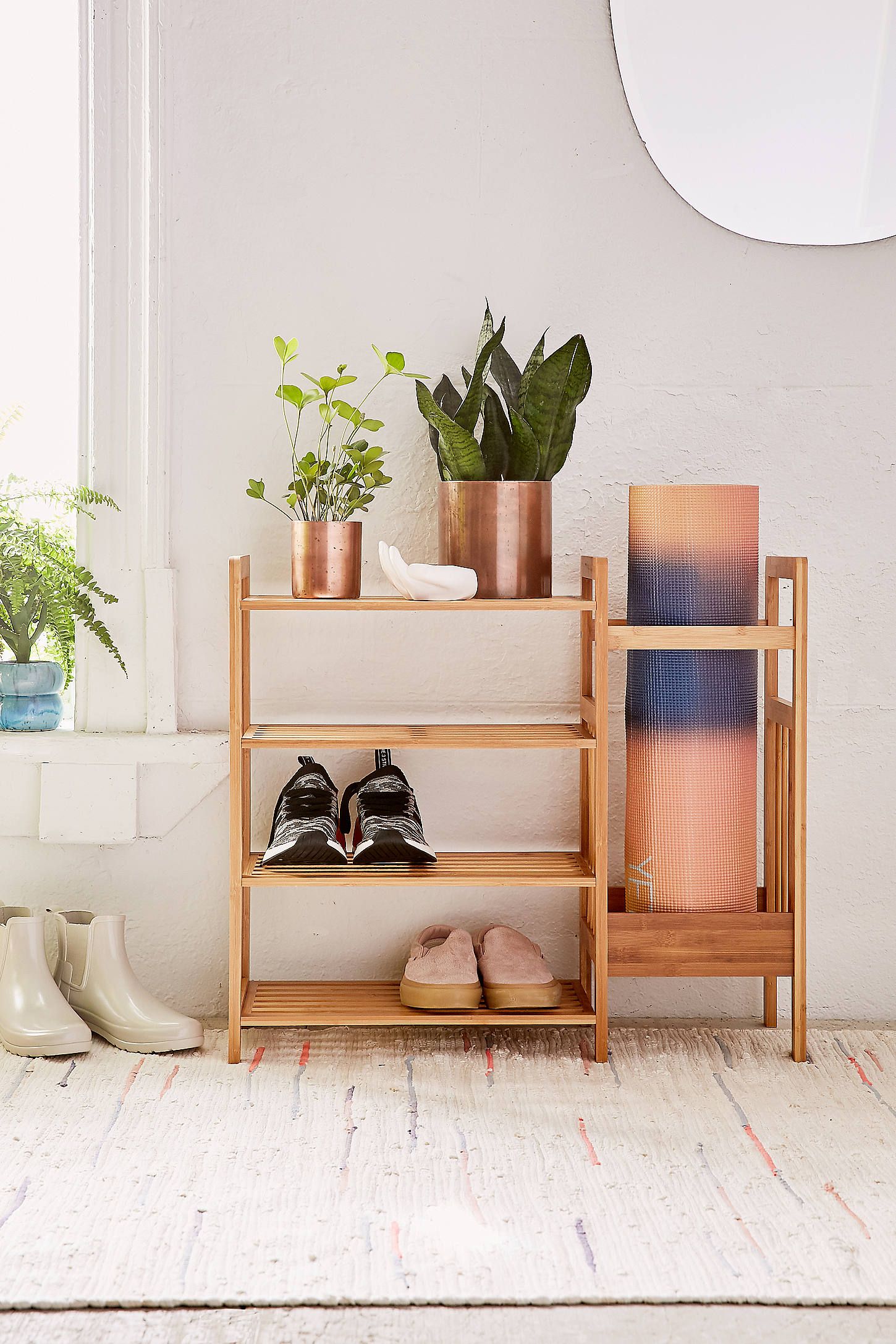 Mobilier Petit Espace Best Of Bamboo Entryway Shelf organiser