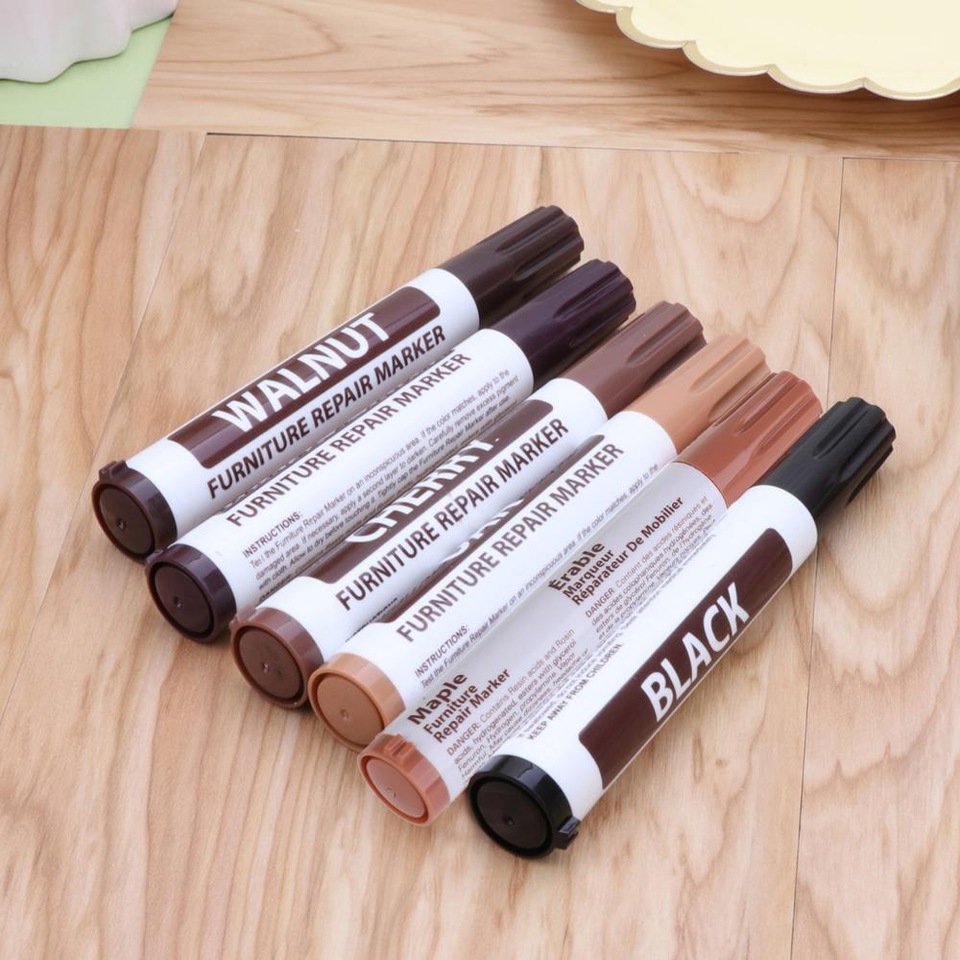 Furniture Repair Wood Cabinet Floor Touch Up Markers Scratch Filler Remover for Mahogany shades 960x960