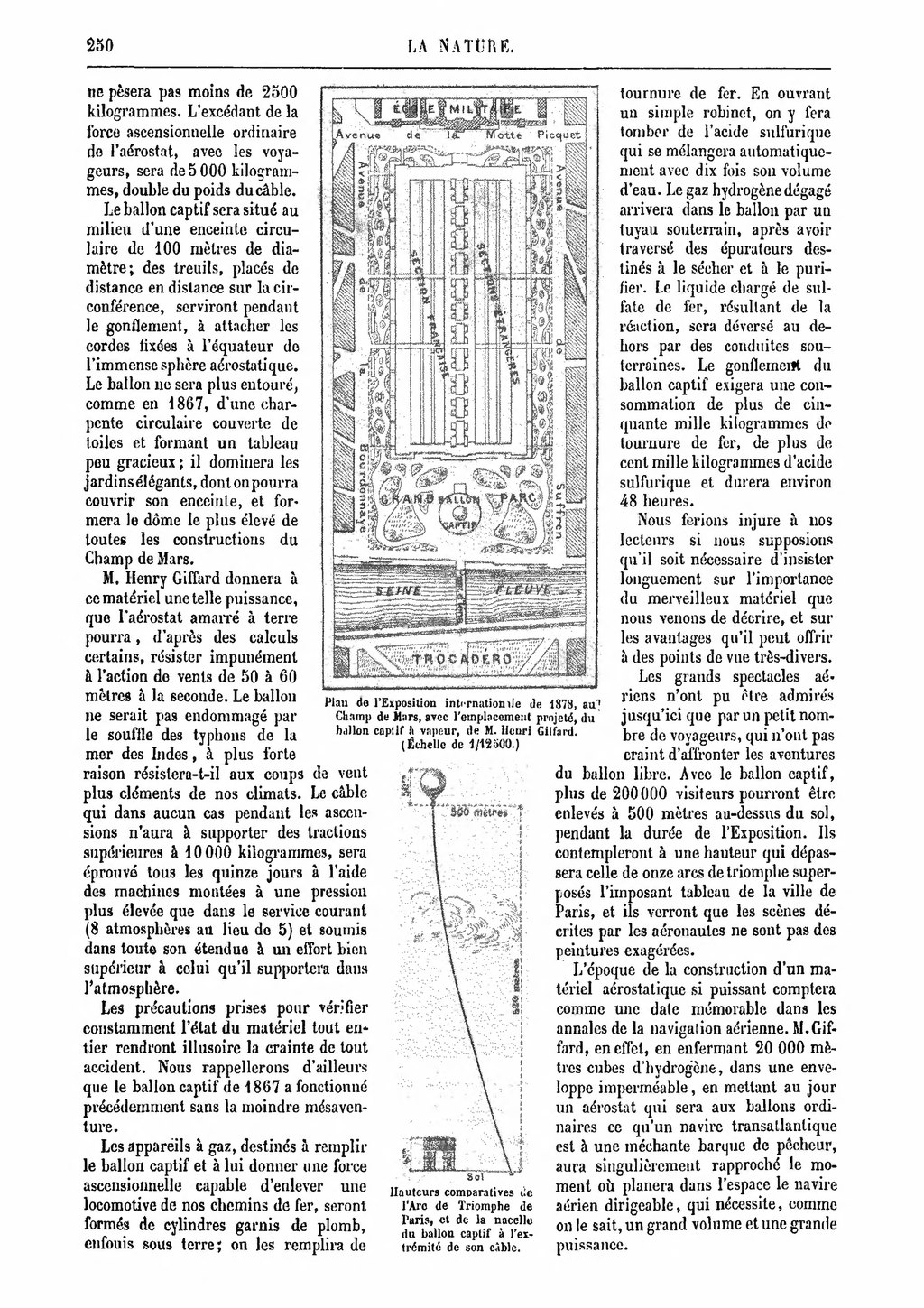 Nacelle Jardin Frais Page La Nature 1876 S2vu 254 Wikisource