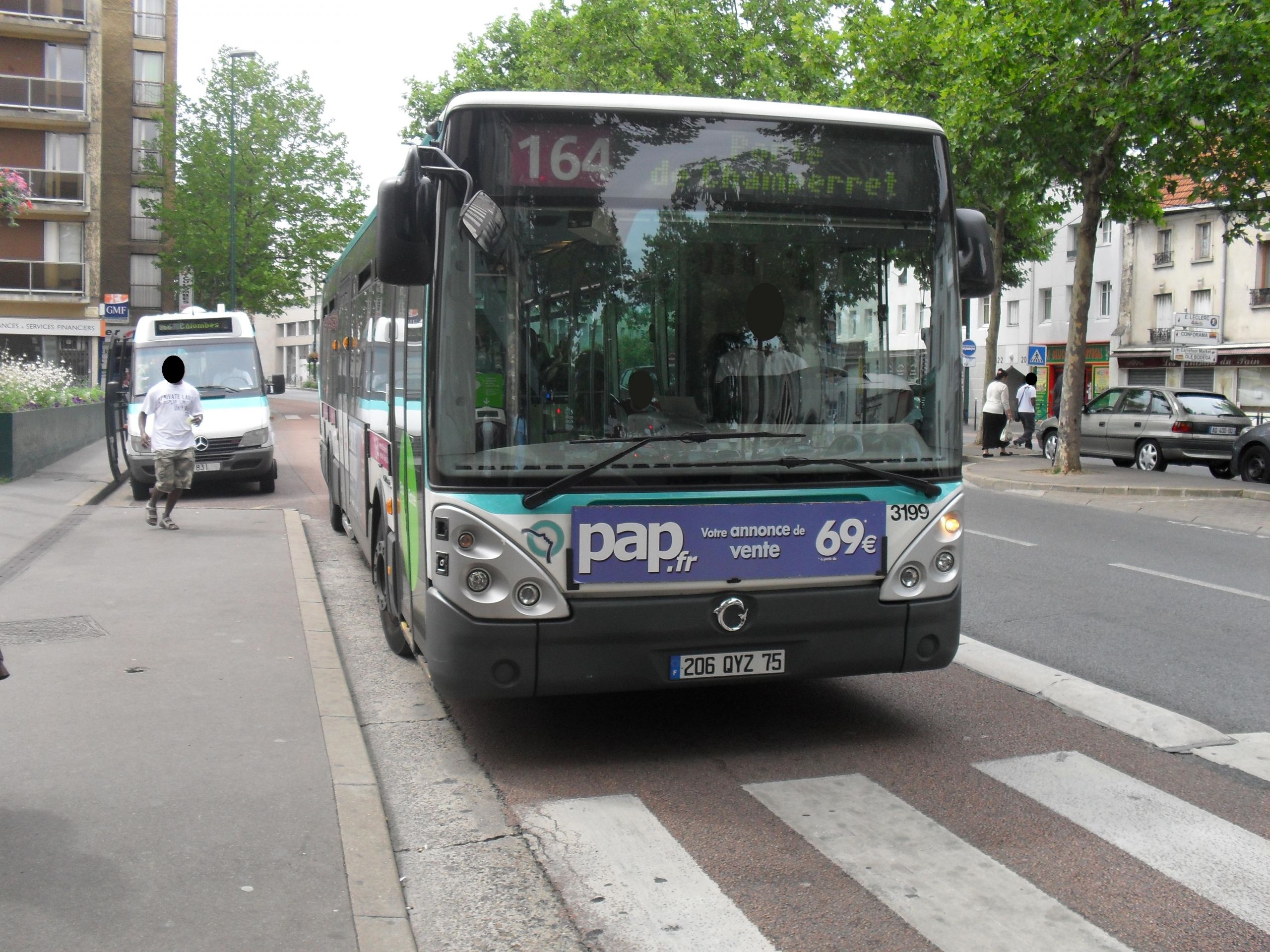 Ouverture Du Leclerc Frais Fichier Ratp164 Eglisecolombes Jpg — Wikipédia