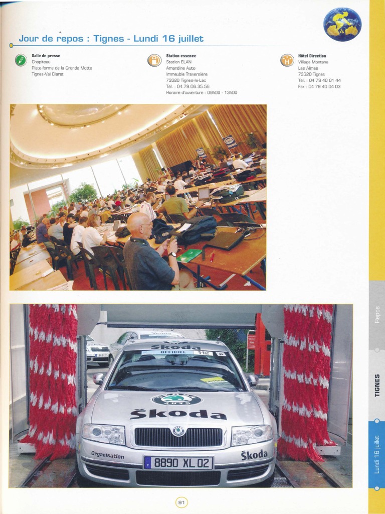 Ouverture Du Leclerc Frais Tdf2007 Roadbook Part2