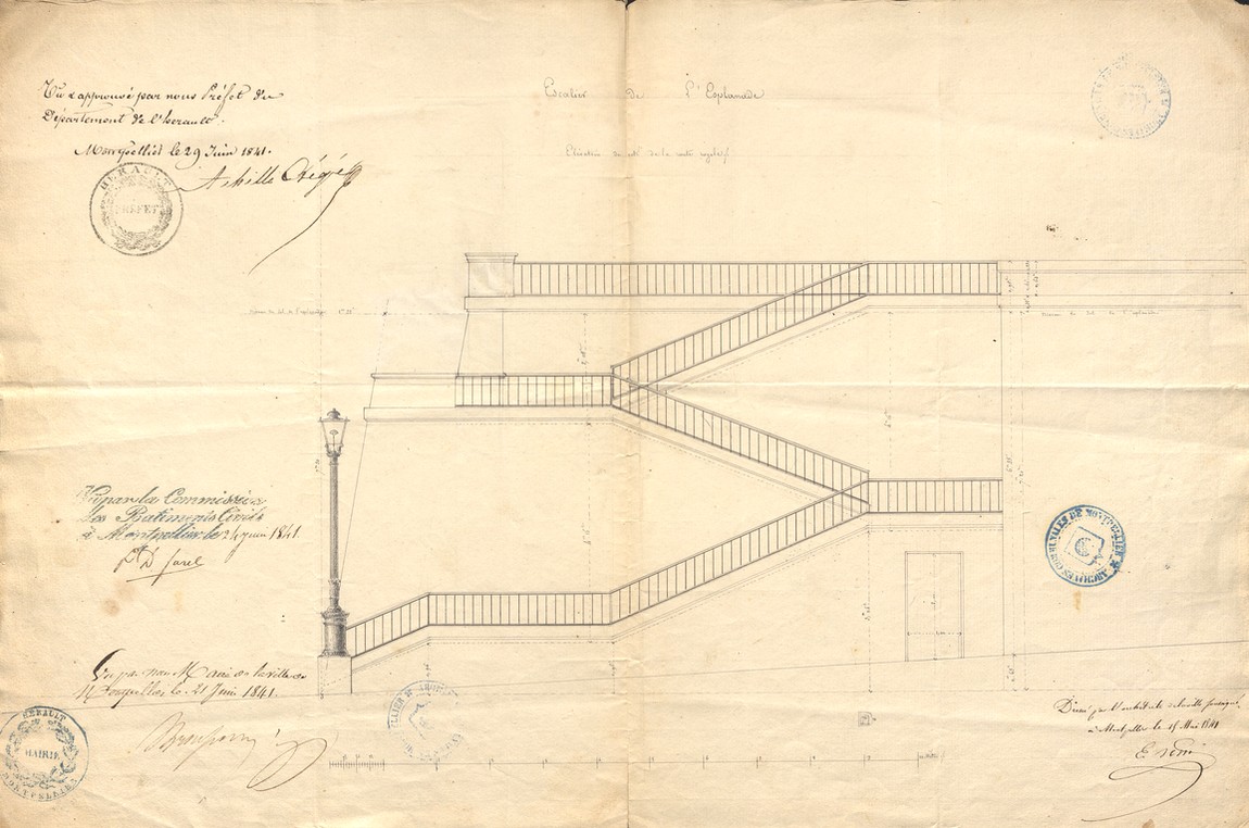 Plan De Chaise En Bois Gratuit Unique L Esplanade De Montpellier Ville De Montpellier