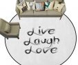 Promotion Table De Jardin Frais Amazon Live Laugh Love Rugs Abstract Hand Lettering