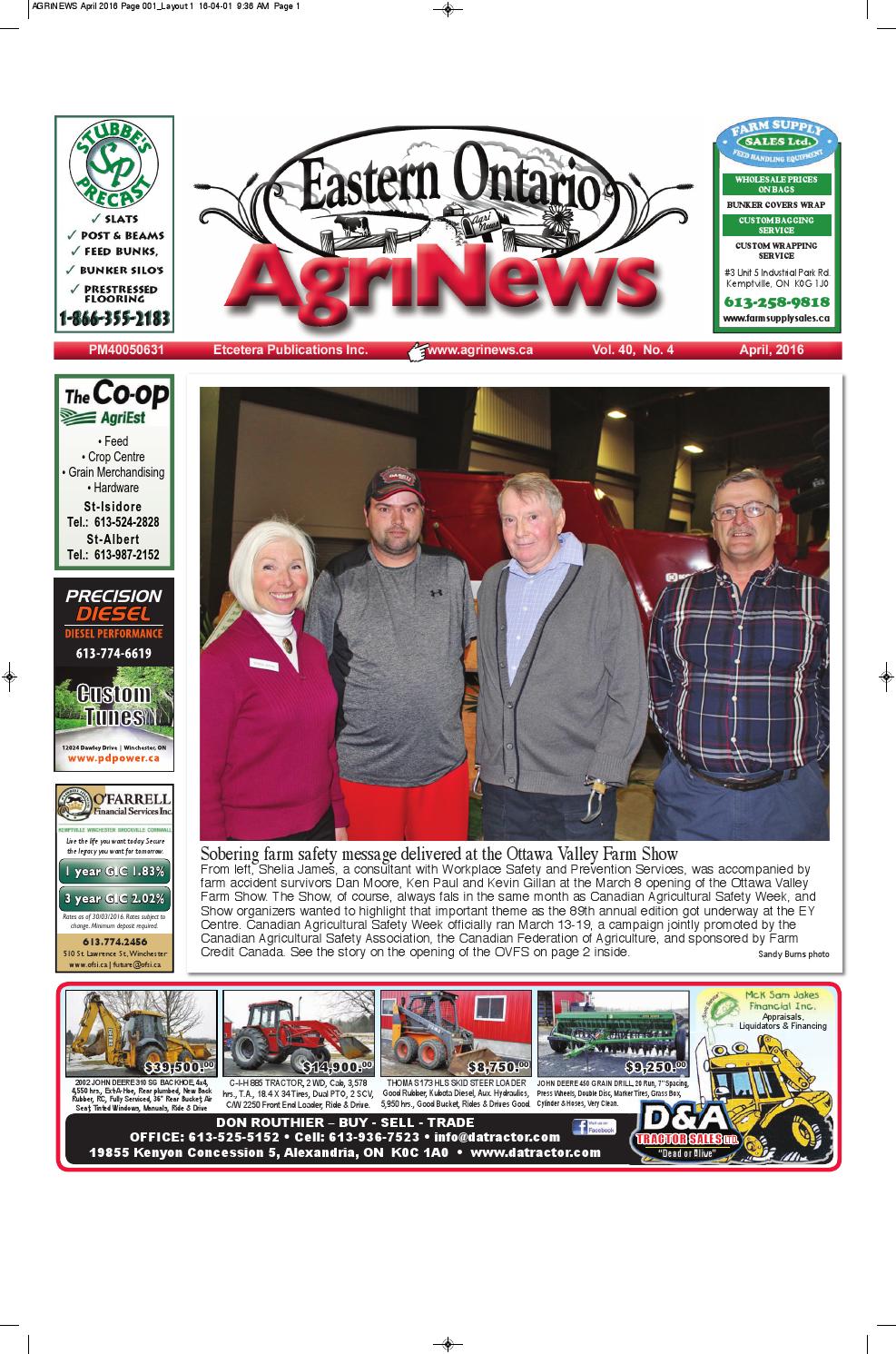 Pub Leclerc Drive Frais Agrinews April 2016 by Robin Morris issuu