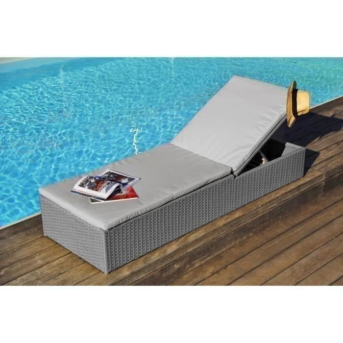 RÃ©sine TressÃ©e Luxe Bain De soleil Résine Tressée Achat Vente Chaise