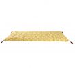 Resine Tressee Élégant Yellow Cotton Futon with White Graphic Print 90x190 In 2019