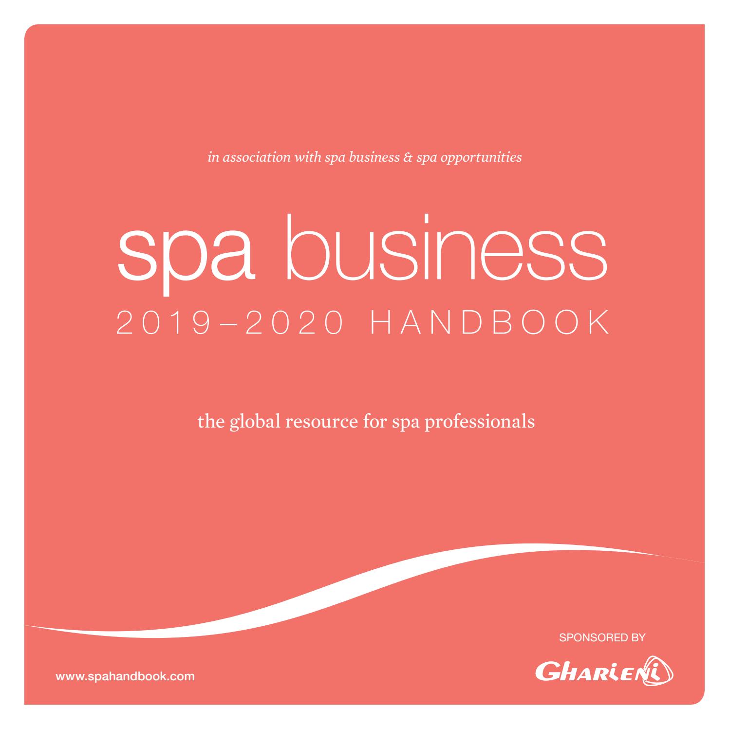 Rue Du Commerce Salon De Jardin Beau Spa Business Handbook 2019 2020 by Leisure Media issuu