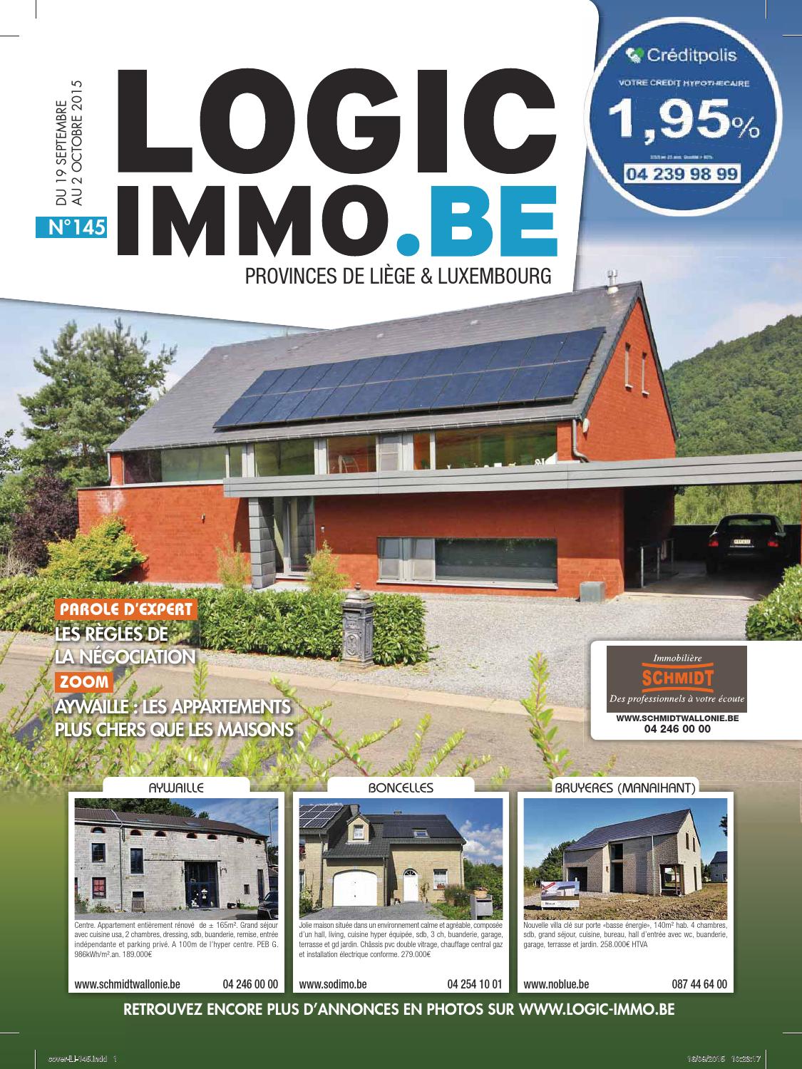 Salon De Jardin 2 Personnes Best Of Logic Immo Li¨ge & Luxembourg 145 Du 19 09 15 by S A Ipm