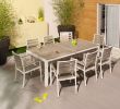 Salon De Jardin 4 Places Encastrable Frais Table Terrasse Pas Cher