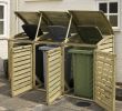 Salon De Jardin Aluminium Et Composite Charmant Triple Wheelie Bin Storage Google Search