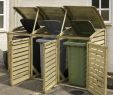 Salon De Jardin Aluminium Et Composite Charmant Triple Wheelie Bin Storage Google Search