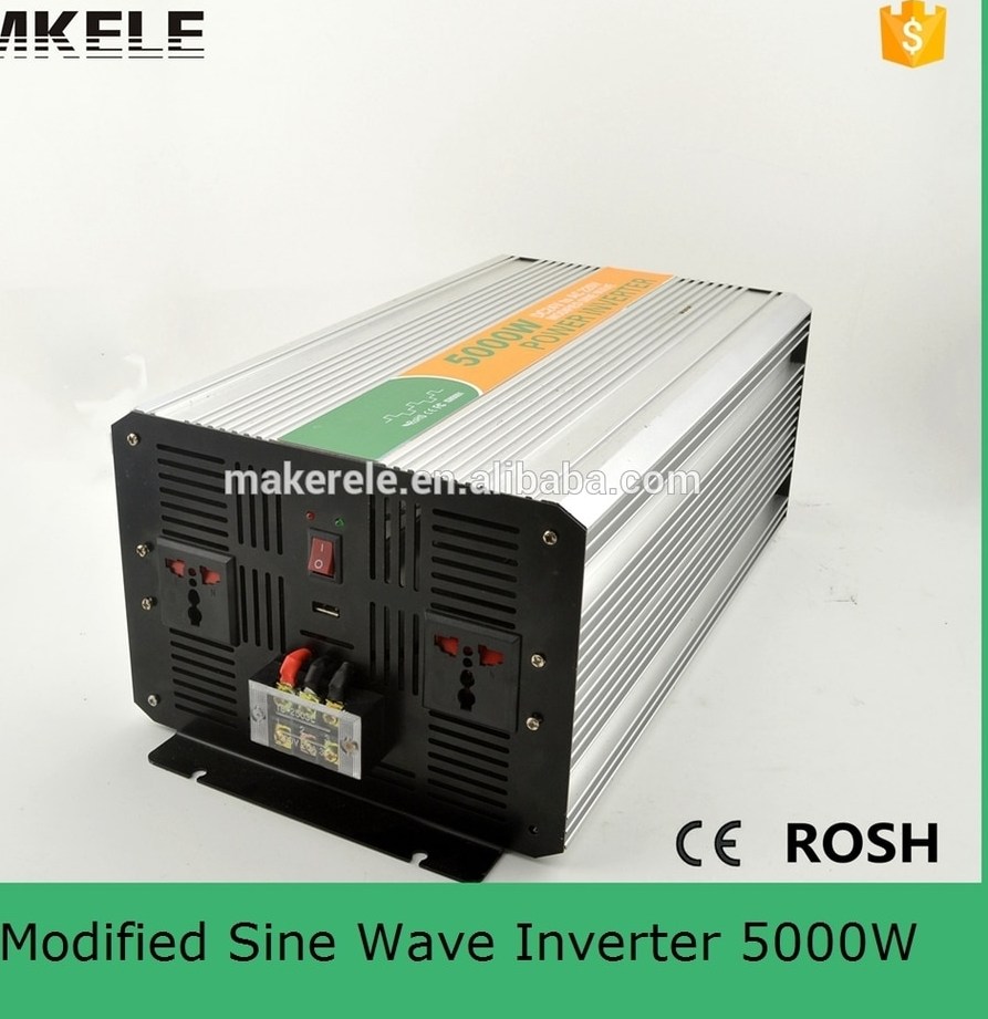 MKM5000 242G high power inverters modified sine wave off grid inverter 5000w 24v 220v power inverter