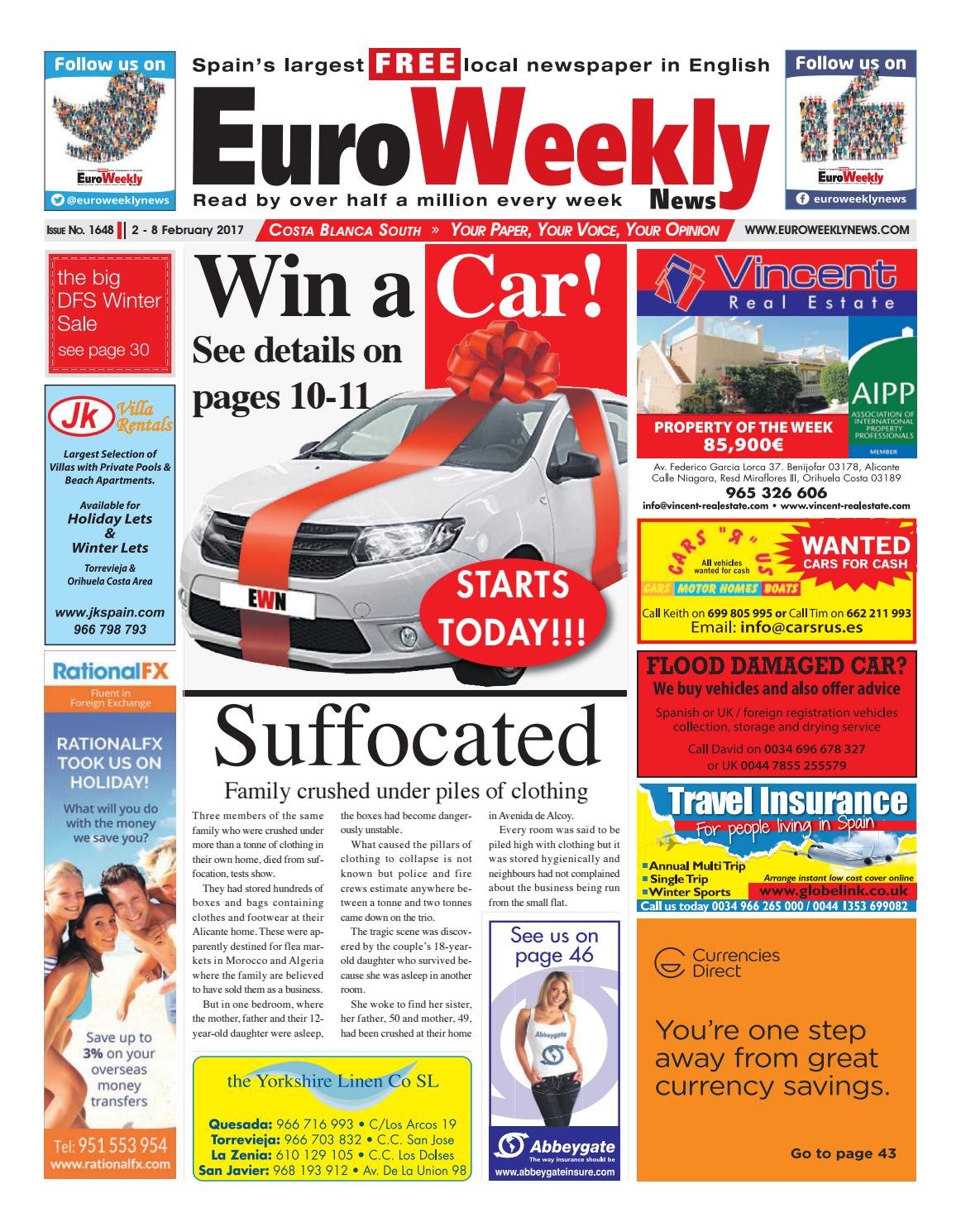 Salon De Jardin Aluminium Leroy Merlin Charmant Euro Weekly News Costa Blanca south 2 8 February 2017