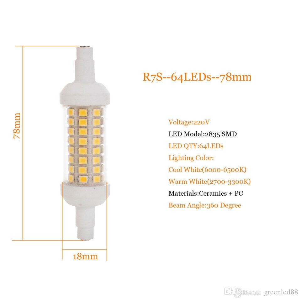 Salon De Jardin Angle Best Of Acheter Corps En Céramique R7s Lampe Led 6w 9w 12w Smd 2835 78mm 118mm 135mm R7s Ampoule Led Ac220v D économie D énergie Remplacer Lumi¨re Halog¨ne De