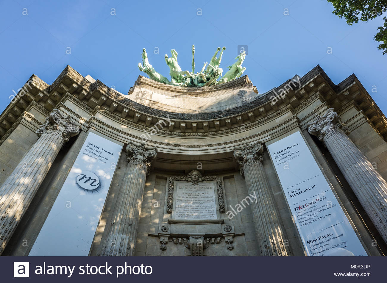 paris france may 21 2017 the southern angle of the main facade of M0K3DP