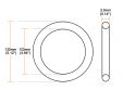 Salon De Jardin Arrondi Charmant Pi¨ces De Robinets Joint torique Caoutchouc Nitrile Id 173