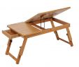 Salon De Jardin Bambou Unique € 9 7 Bureau D ordinateur Réglable Portable Bambou ordinateur Portable Table Pliante Support D ordinateur Portable ordinateur Portable ordinateur