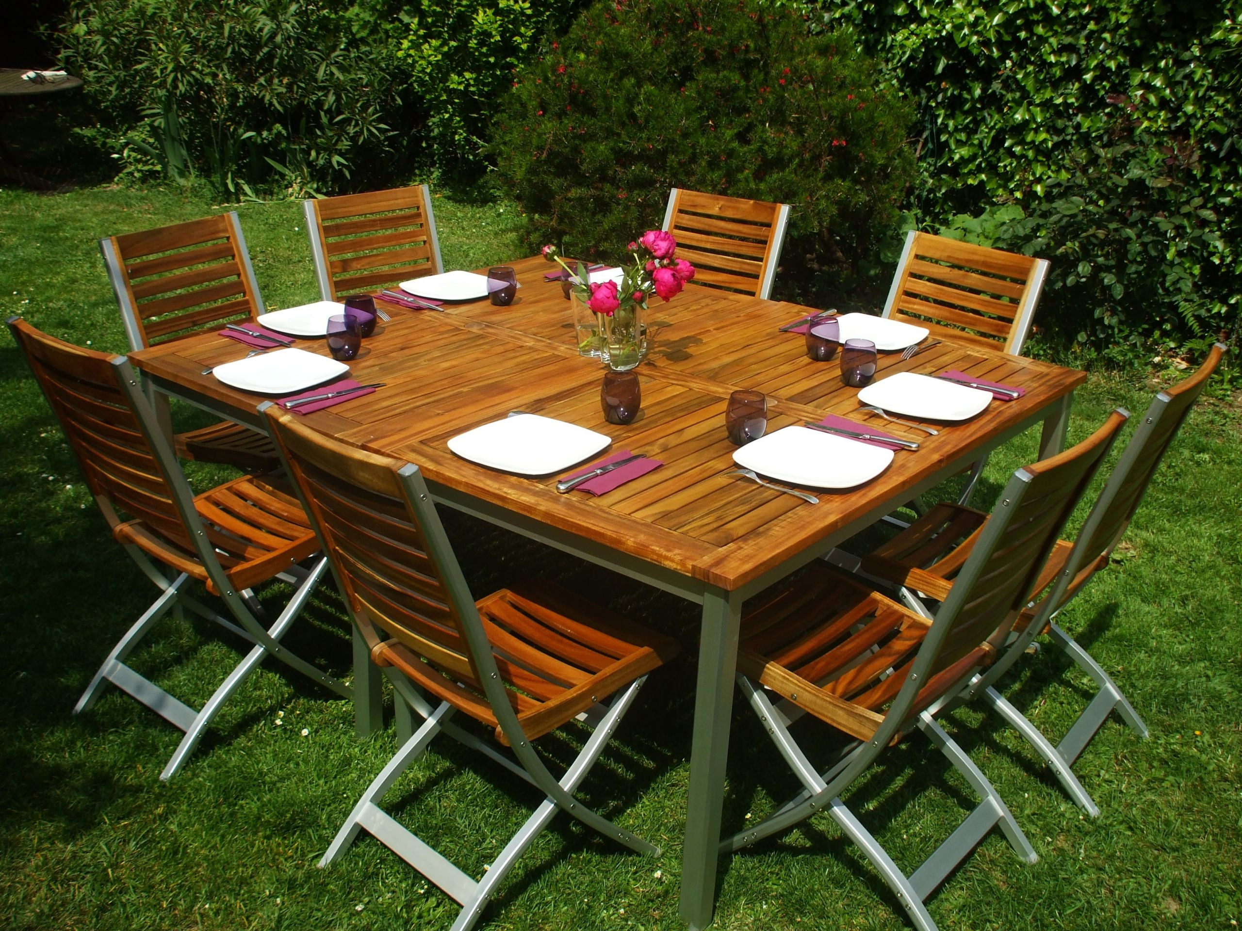 table picnic bois brico depot avec best de jardin en contemporary amazing house idees et salon beau fabriquer son qaland of jard within lames lame