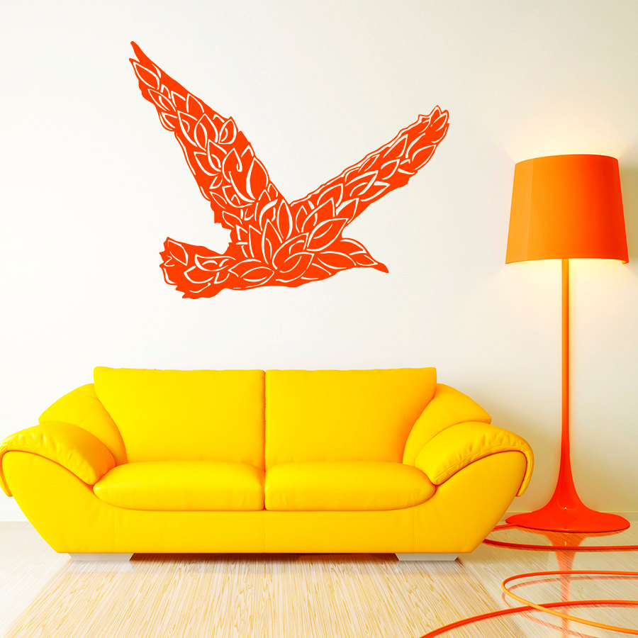 Salon De Jardin Couleur Frais € 5 64 De Réduction Oiseau Doodle Sticker Style Rural Enfants Nursery Autocollants Chambre Salon Nature Animaux Ailes Enfants De Art Diy