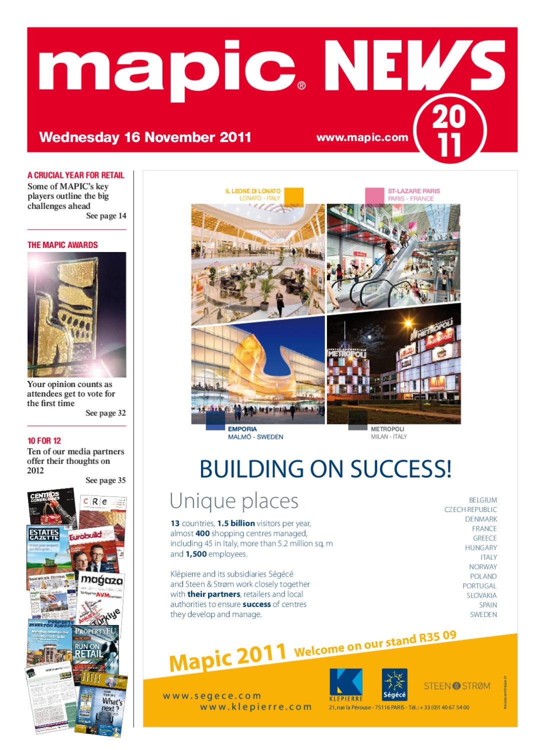 Salon De Jardin Darty Inspirant Mapic 2011 News by Reed Midem Real Estate Shows issuu