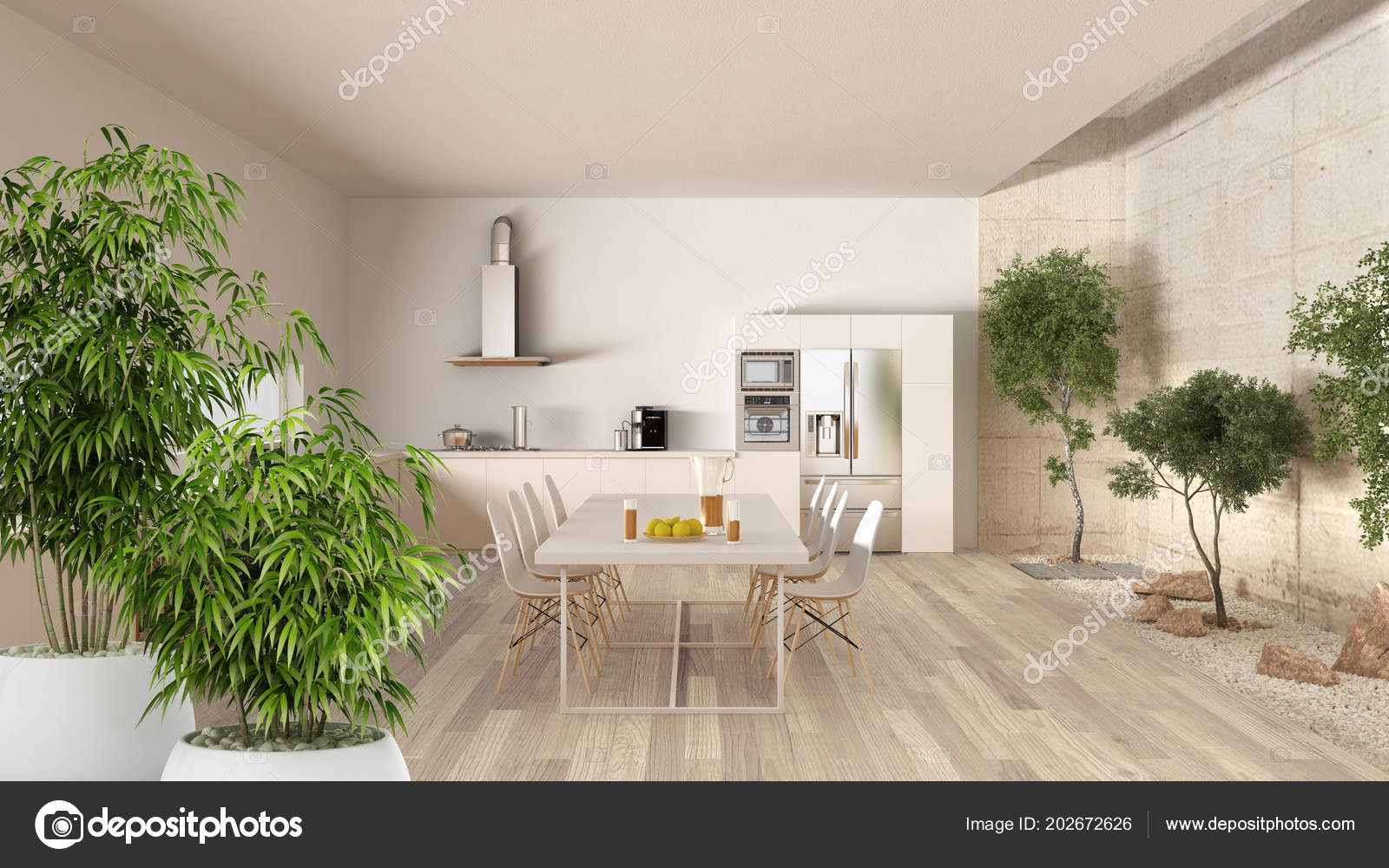 depositphotos stock photo zen interior potted bamboo plant