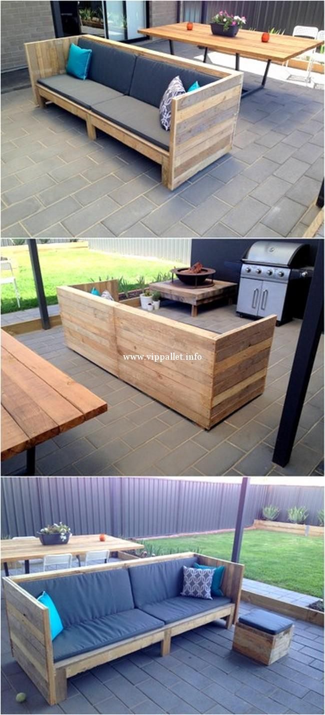 Salon De Jardin En Palette Charmant Wood Pallets Furniture Design