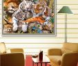 Salon De Jardin En Resine Amazon Unique Domybest Diamant Peinture Point De Croix Broderie Tigre Lion Animaux Strass