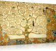 Salon De Jardin En Teck Massif Inspirant Panther Print Gustav Klimt Impression Sur toile Motif Arbre
