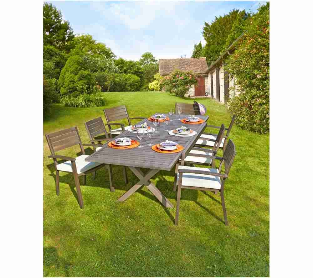 meuble de jardin carrefour genial carrefour table de jardin extensible honfleur prix promo de meuble de jardin carrefour