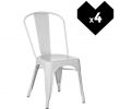 Salon De Jardin Metal Couleur Inspirant Lot De 4 Chaises Lix Sklum