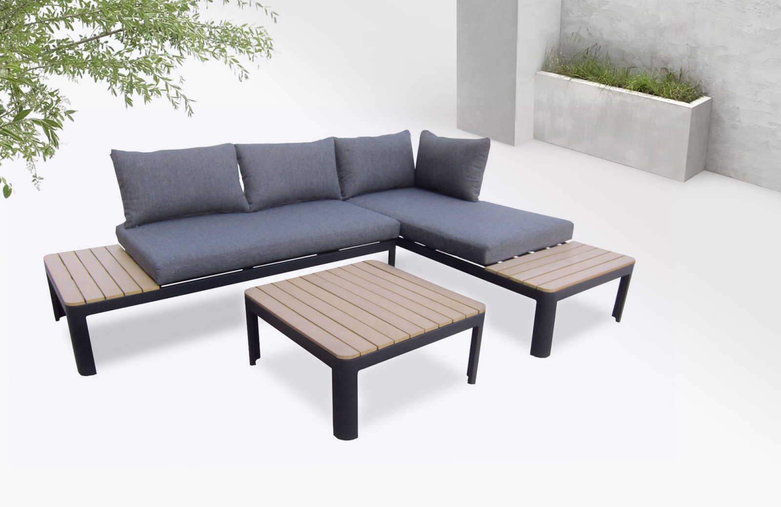 Salon De Jardin Nouveau Garden Furniture Aluminium Ibiza