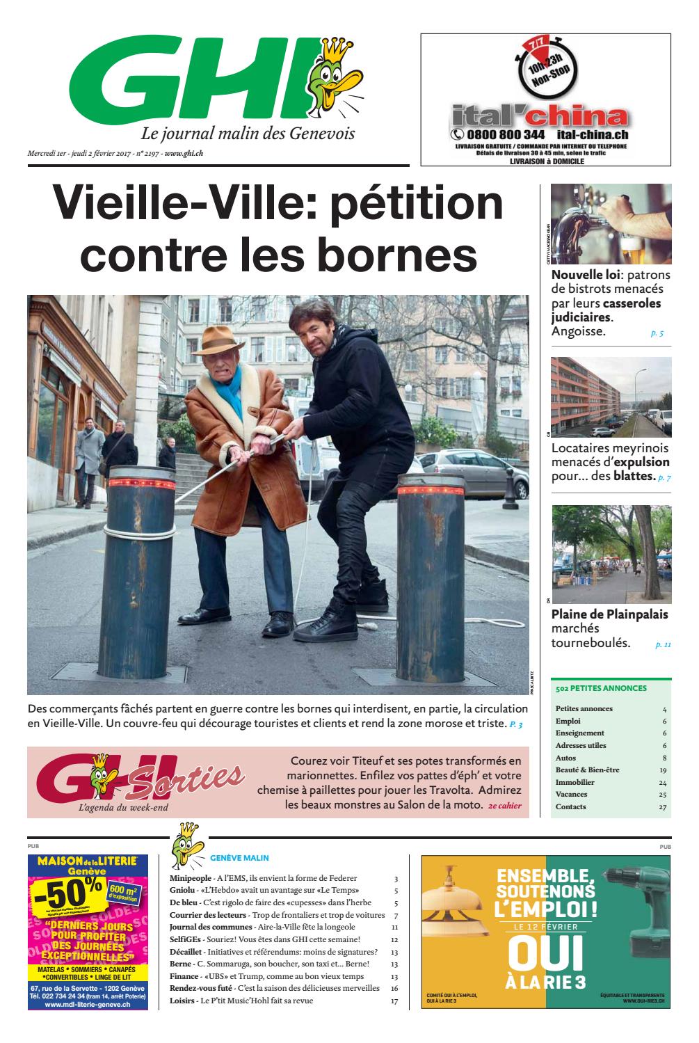 Salon De Jardin Pas Cher Génial Ghi Du 01 02 2017 by Ghi & Lausanne Cités issuu