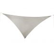 Salon De Jardin Petit Prix Nouveau Voile D Ombrage Triangulaire Gris Alu L 540 X L 390 Cm