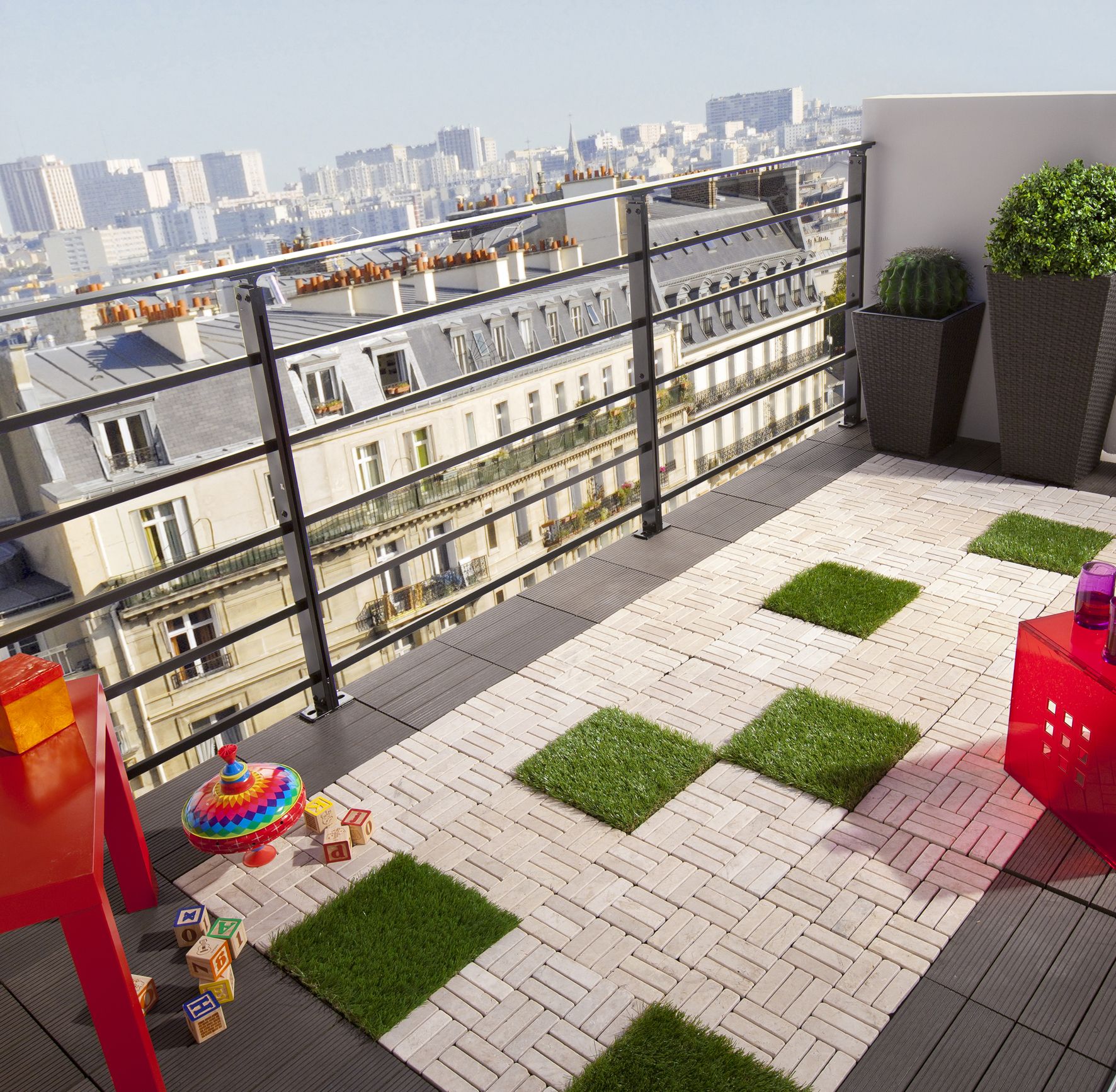 Salon De Jardin Pour Terrasse Inspirant Balcon Avec Herbe Synthétique