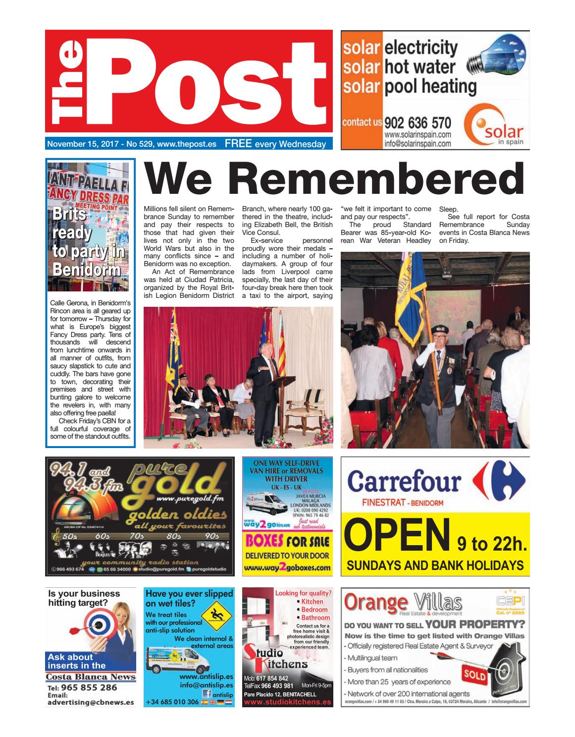 Salon De Jardin Pvc Charmant the Post north 15 Nov 2017 by Rotativos Del Mediterráneo
