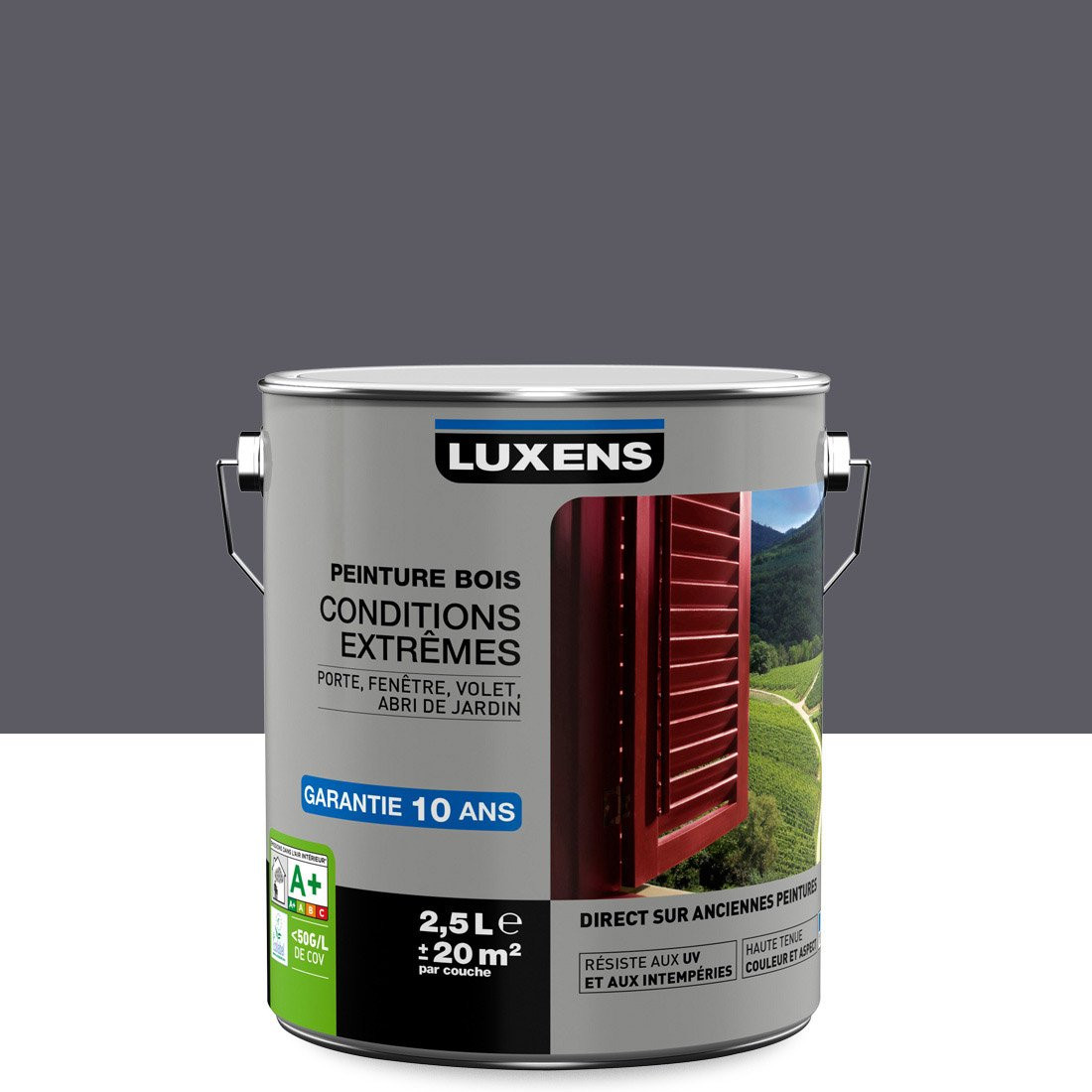 idee couleur peinture volet bois avec peinture bois ext rieur conditions extr mes luxens gris galet n 1 idees et peinture bois exterieur conditions extremes luxens gris galet n 1 2 5 l avec 1100x1100p