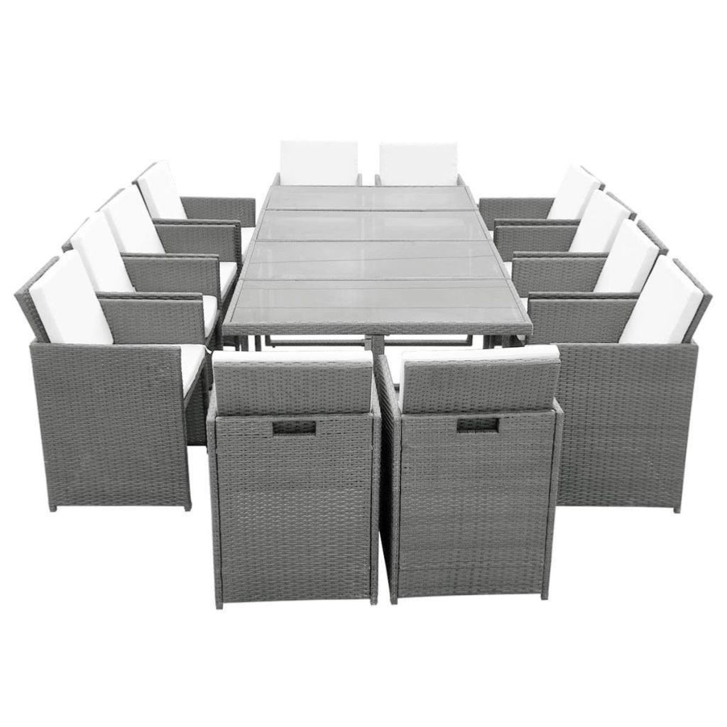 Salon De Jardin RÃ©sine TressÃ©e Élégant Salon Jardin Résine Tressée 3 Coloris 10 Fauteuils Luxe