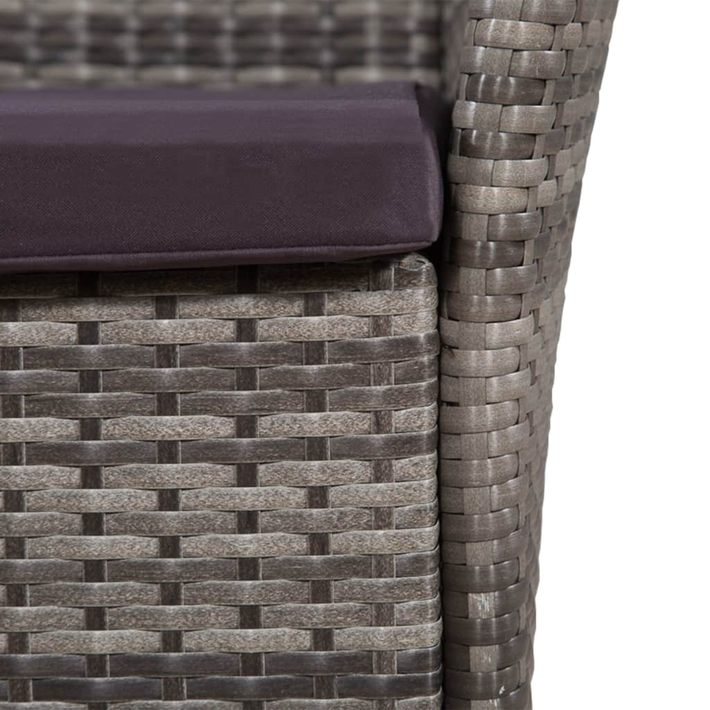 Salon De Jardin Resine 6 Places Encastrable Nouveau Mobilier   D Ner De Jardin 7pcs Et Coussins Résine Tressée