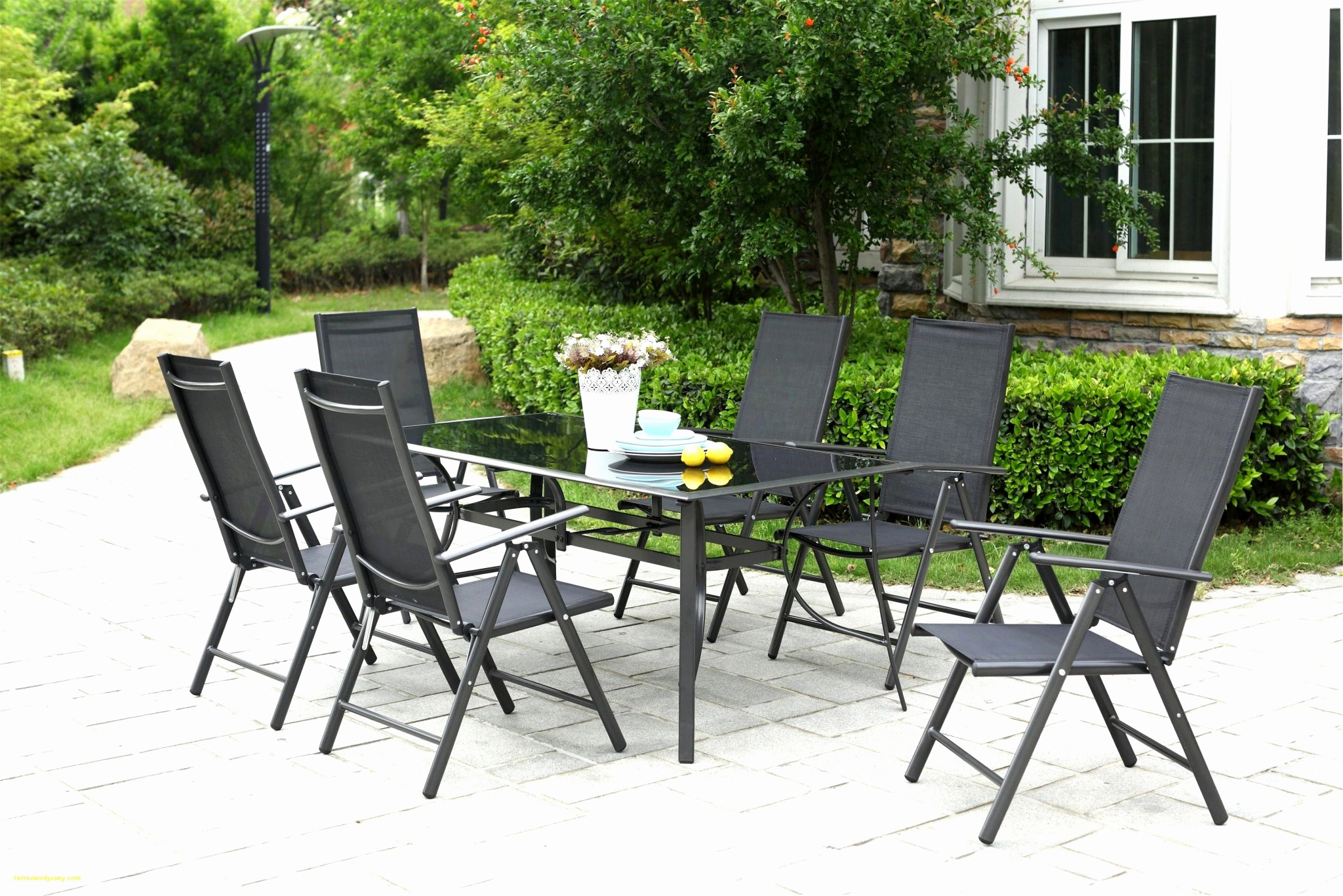 Salon De Jardin Resine Blanc Nouveau Table De Terrasse Conforama