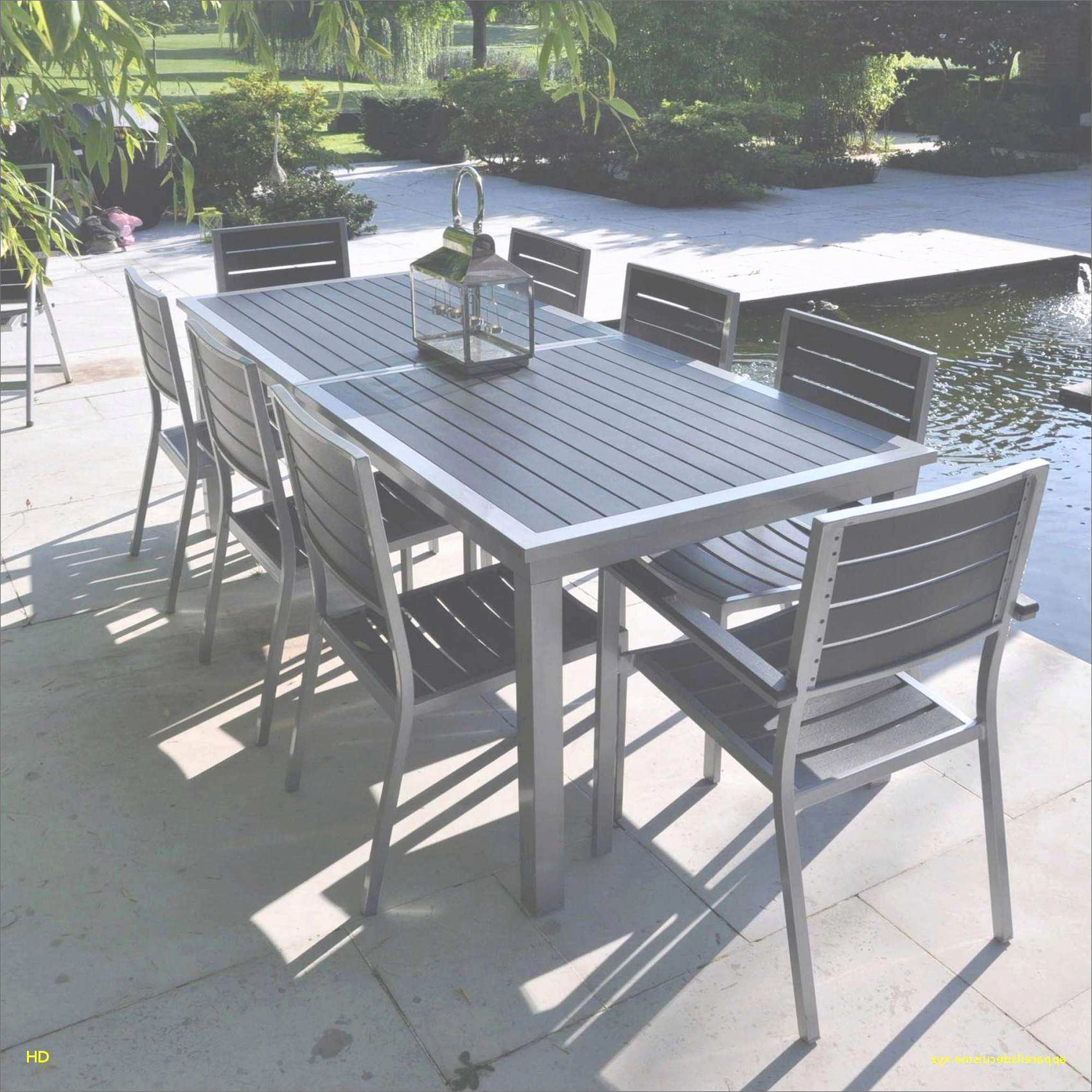 Salon De Jardin Resine Tressee Discount Frais Table Terrasse Pas Cher