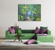 Salon De Jardin Rotin Tressé Charmant Peint   La Main Mur Art Peinture  L Huile Sur toile De